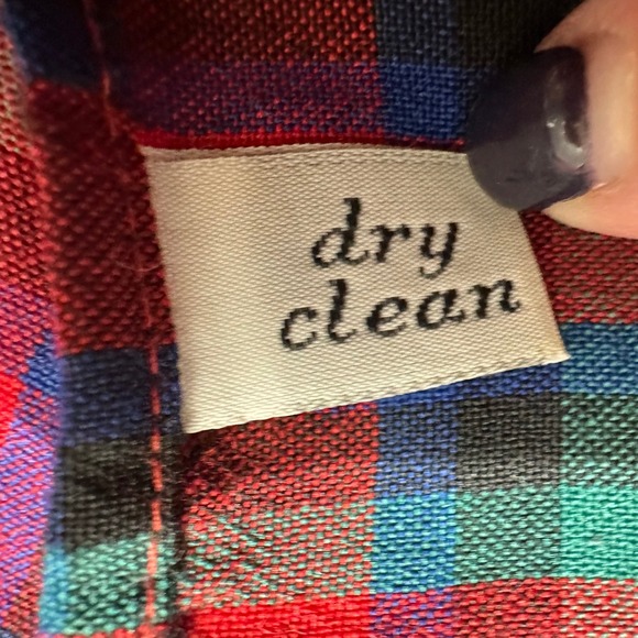 Vintage Sir Pendleton Shirt Men XL Red MacDuff Tartan Plaid Wool Button Down - Picture 8 of 16